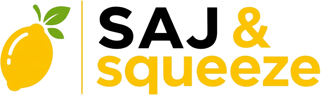 Saj & Squeeze logo